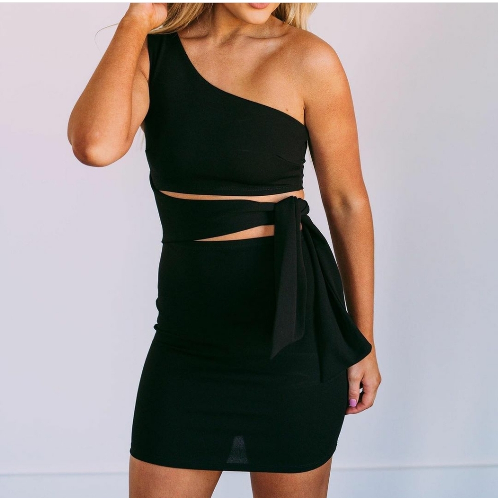 Black Mini Dress NEW